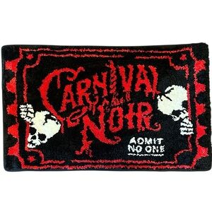 Killstar Bath Rug 32” Carnival du Noir Tricks N Chills Haunted Houseware
